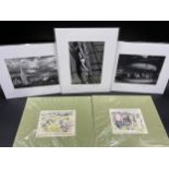 A collection of pictures to include 3 x Fergus Noone photographs, The Cutty Sark, The carousel at