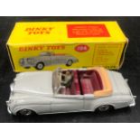 Dinky toys Bentley Coupe model no.194, boxed.Condition ReportPlay worn to grey paint, cracked window