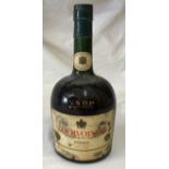 1960's Courvoisier V.S.O.P. Cognac with seal still intact, 71cl and 70 Proof.Condition ReportDirt