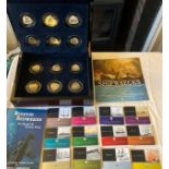 A Royal Mint silver proof coin collection of Bermuda Shipwrecks, comprising twelve silver coins,