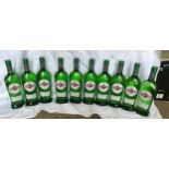 10 bottles of Martini extra dry. 750 ml. All sealed at cap.Condition ReportAll sealed at cap.