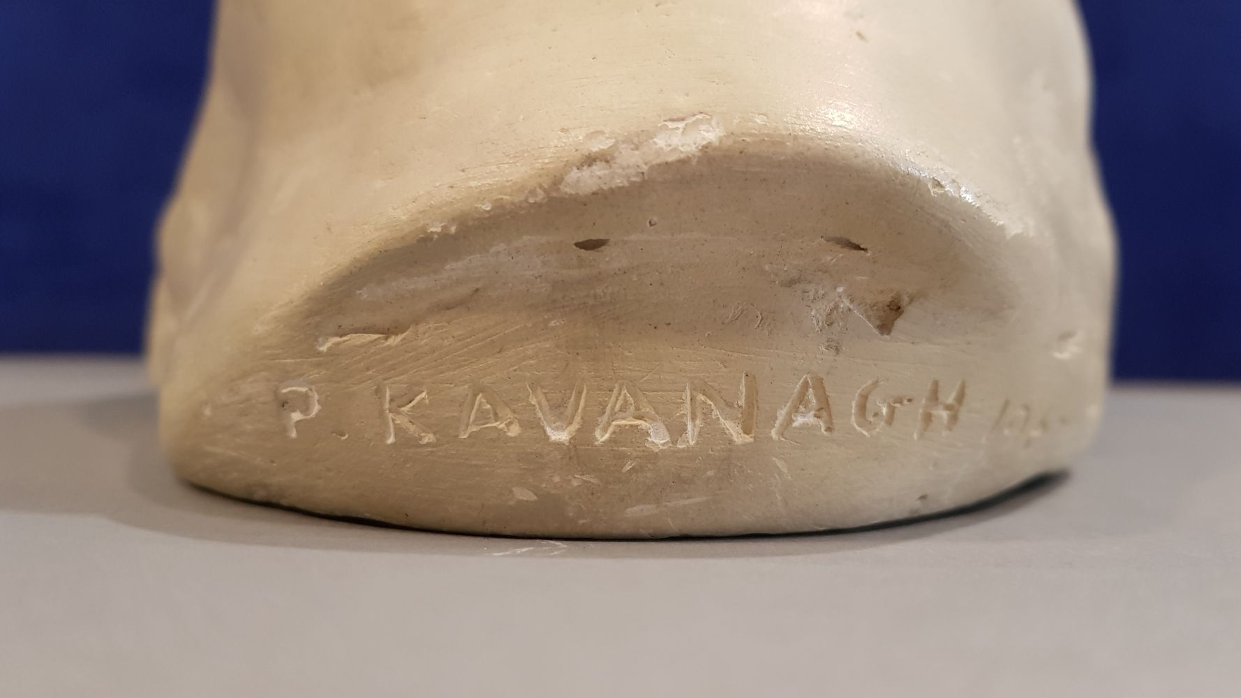 SEAMUS MURPHY RHA (IRISH 1907-1975), DEATH MASK OF PATRICK KAVANAGH (1904-1967), poet's name - Image 6 of 8