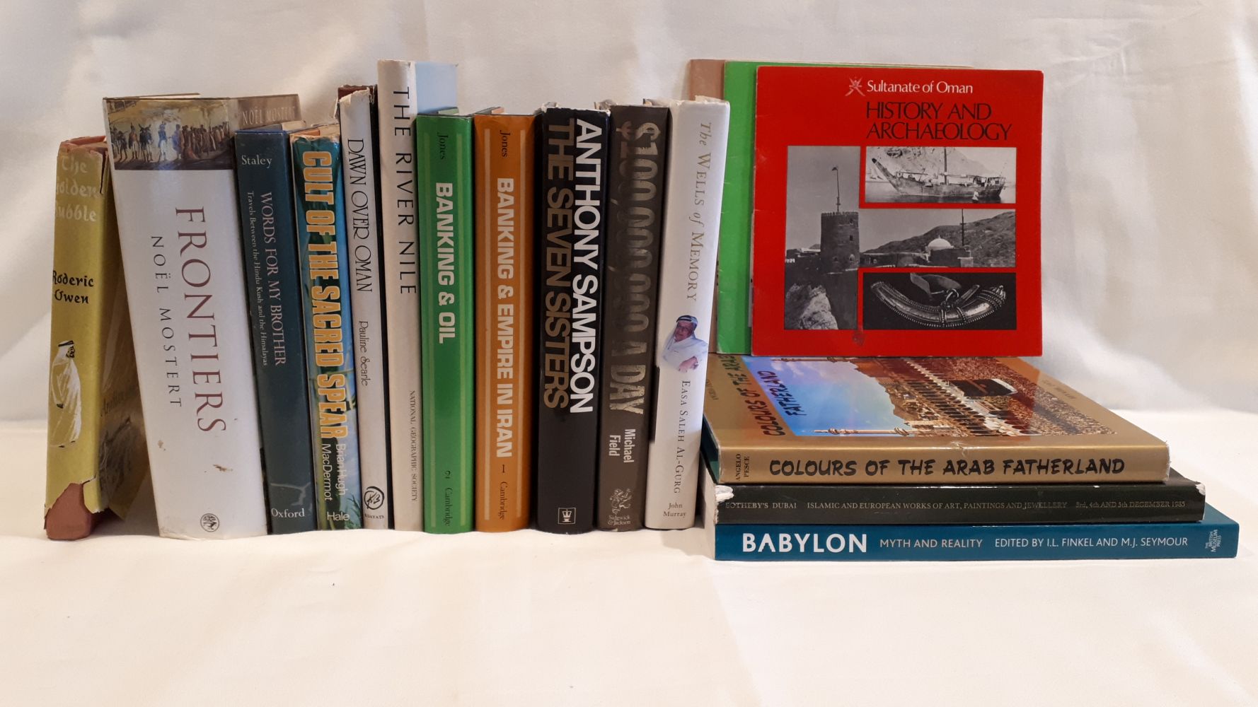 A MIXED BOOK LOT: Selection of books on the Middle East, includes Owen, Roderic, The Golden