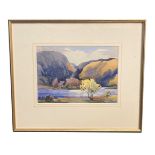 W.W. OAKLEY, "A RIVERSIDE SCENE", watercolour on watercolour paper, signed 'W.W. Oakley' lower