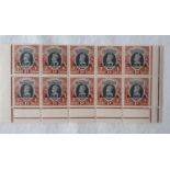 A MIXED STAMP LOT: India and Indian States all hinged on seventeen plain sheets, used and unused,
