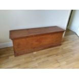 A LIFT TOP TRUNK, 19 inches deep x 59 inches wide x 2ft long approx