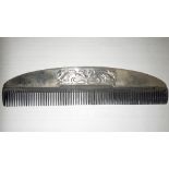 A LIBERTY & CO CYMRIC SILVER COMB, anchor mark for Birmingham, da