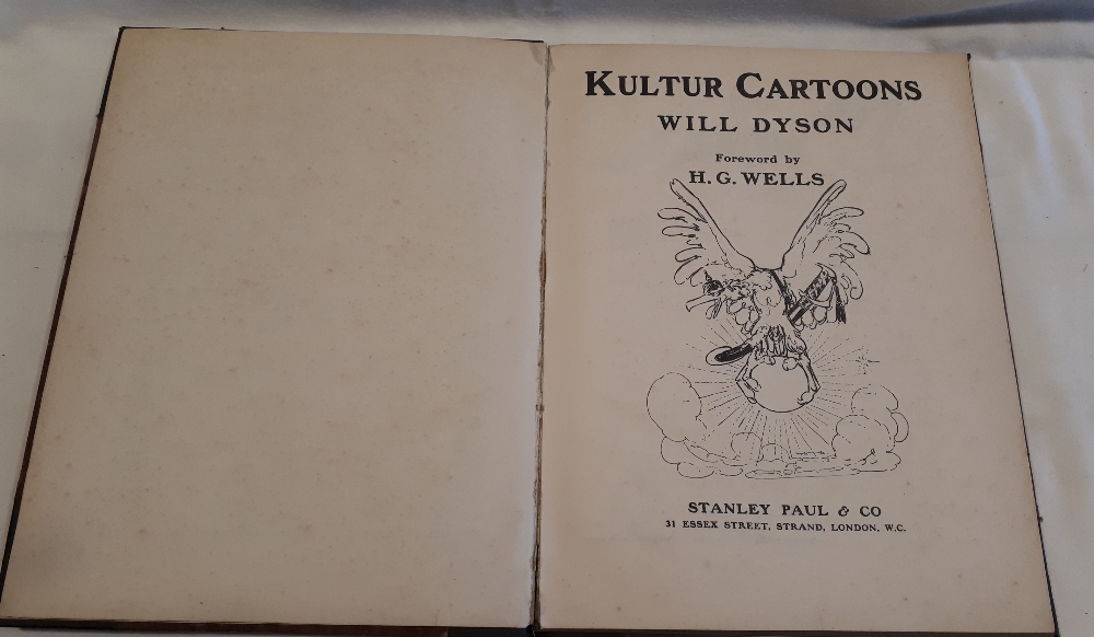 BOOK LOT: Dyson, Will, Kulture Cartoons, Stanley Paul, London, 19 - Image 2 of 5