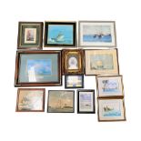 A MIXED LOT - miscellaneous framed pictures