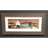 PATRICK MURPHY, DOOLIN, oil on card, signed lower left, frame siz