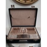 A CASED SET OF WIRTHS GERMAN 18/10 CUTLERY, includes knives, forks, spoons etc.