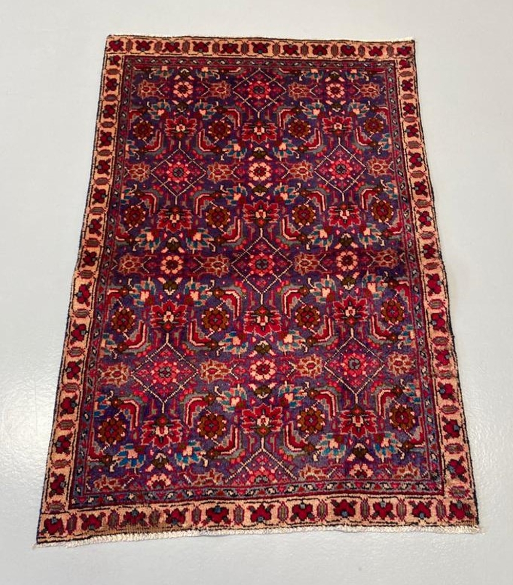 A PERSIAN TABRIZ CARPET, hand woven in Maragha, Azerbaijan Province, Iran c.1950. Material: hand spu