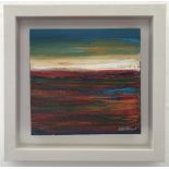 JOHN STEWART, (IRISH 20TH CENTURY), LANDSCAPE, oil on canvas, signed lower right, 50cm x 40cm approx