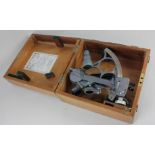 A Kelvin Hughes sextant No.70788, with certificate, in fitted wooden case