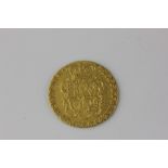 A George III gold 1767 guinea