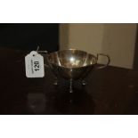 An Edward VII silver sugar bowl