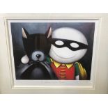 After Doug Hyde (b.1972), 'Catman and Robin', limited edition giclee print, numbered 210 / 395,