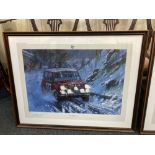 After Nicholas Watts, two Cooper limited edition prints; mini cooper, Monte Carlo Rally 1964,