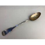 A George III silver Fiddle pattern basting spoon, maker Solomon Hougham, London 1815, 5.2oz