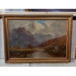 Francis E Jamieson (1895-1950), Scottish landscape, oil on canvas, signed, later inscribed paper