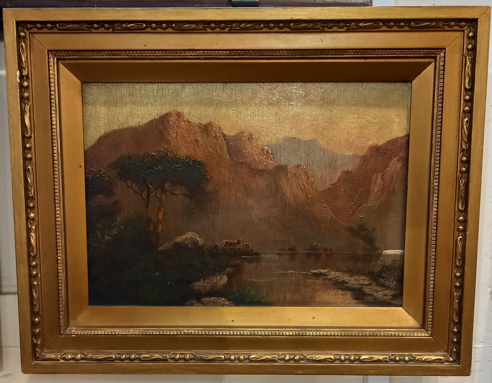 Jack M Ducker (Scottish fl.1910-30), two Scottish Highland river landscapes, oil on board, one