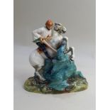 A Royal Doulton figure of St George and the Dragon HN2051 19cm