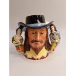 A Royal Doulton limited edition character jug King Charles I modelled by William Harper D6917 with