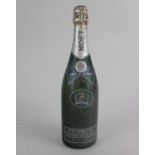A bottle of Moet & Chandon 1977 Silver Jubilee Cuvee champagne