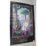 Greg Hildebrandt, The Gift of the Elf Queen, a limited edition poster signed by the artist,