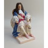 A Royal Doulton limited edition character figure from The Stuarts Series King Charles II HN3825 with