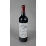 A bottle of Chateau Haut de la Becade 2007 Pauillac red wine 75cl 13% vol