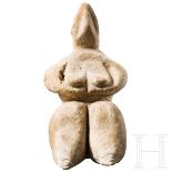 Idol der Tell-Halaf-Kultur aus Marmor, 4. Jtsd. v. Chr.