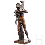 Klassizistische Grand Tour-Skulptur eines Fauns als Hirte, Frankreich, 19. Jhdt.