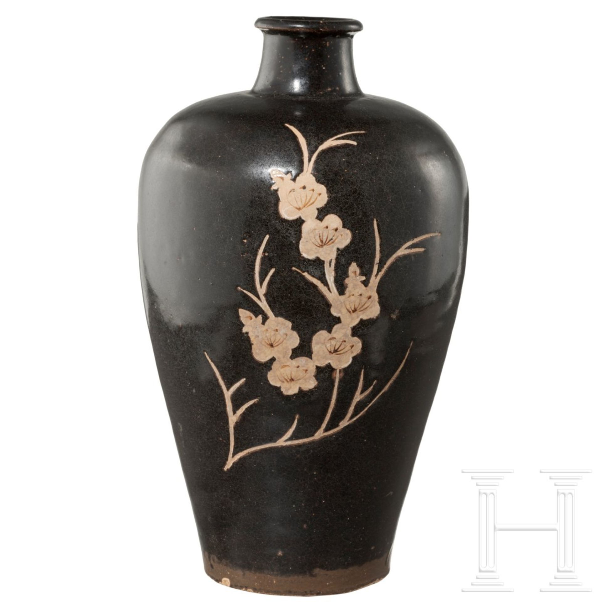 Jizhou-Meiping-Vase, China, 13. - 14. Jhdt. - Bild 2 aus 5
