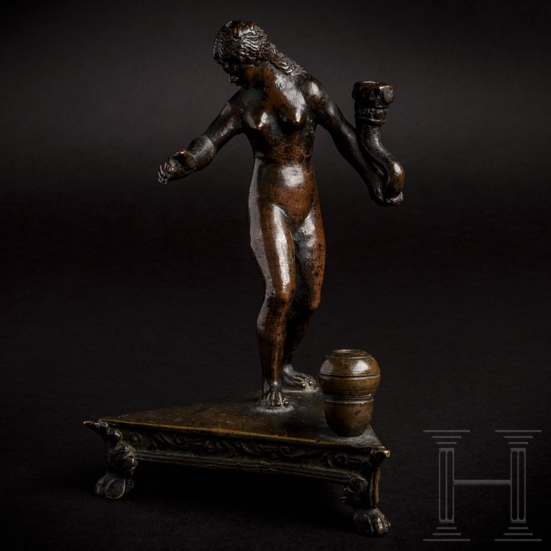 Venus - Tischbronze aus der Werkstatt Andrea Riccios (um 1471-1532, Padua)