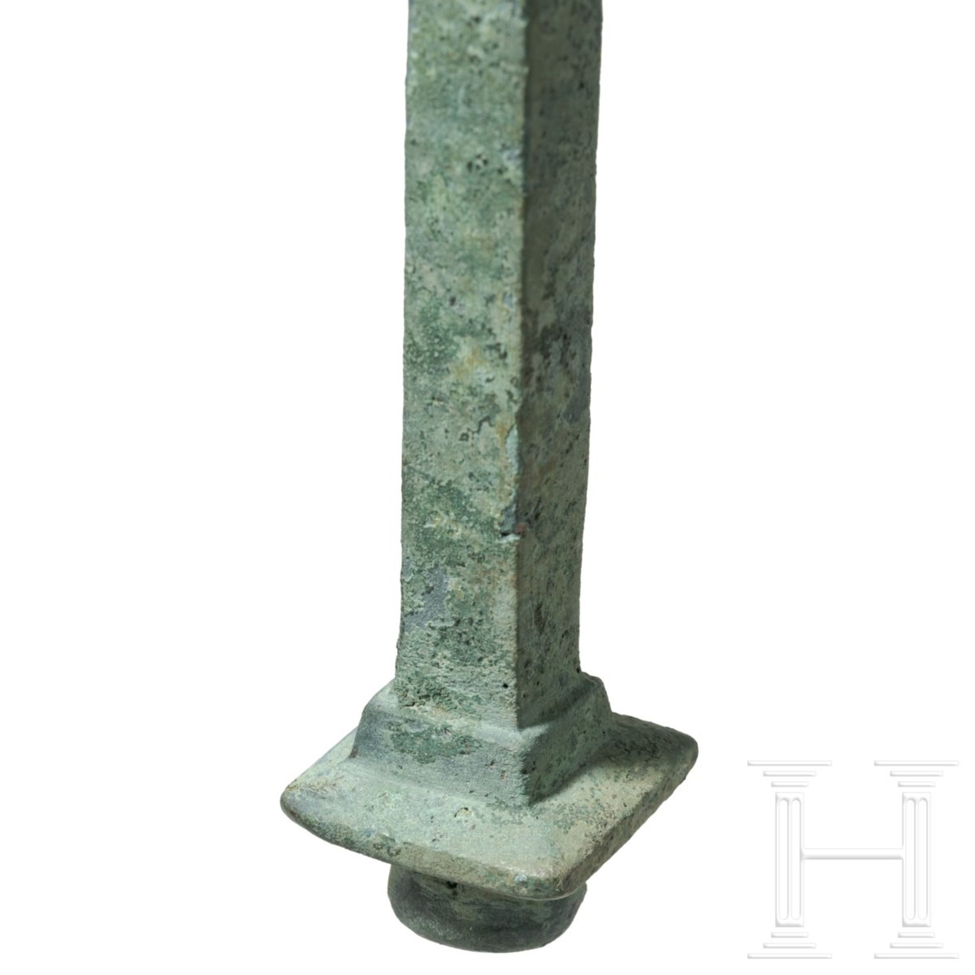 Exzellent erhaltener Rundhocker, Bronze, römisch, 1. Jhdt. - Image 9 of 10