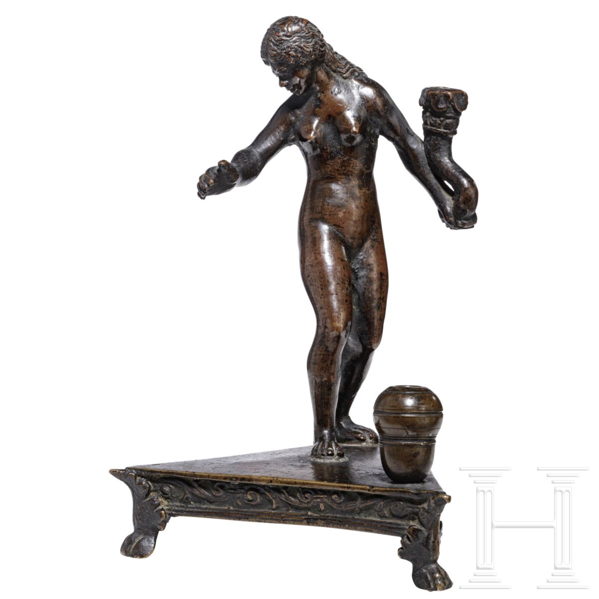 Venus - Tischbronze aus der Werkstatt Andrea Riccios (um 1471-1532, Padua) - Image 2 of 8