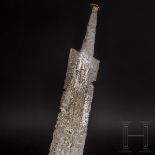 Museales Schwert vom Typ Lauriacum-Hromovka mit militärischen Insignien, römisch, spätes 2. - 1. Häl