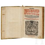 Heinrich Rüxner - "Thurnierbuch", Frankfurt am Main, 1566