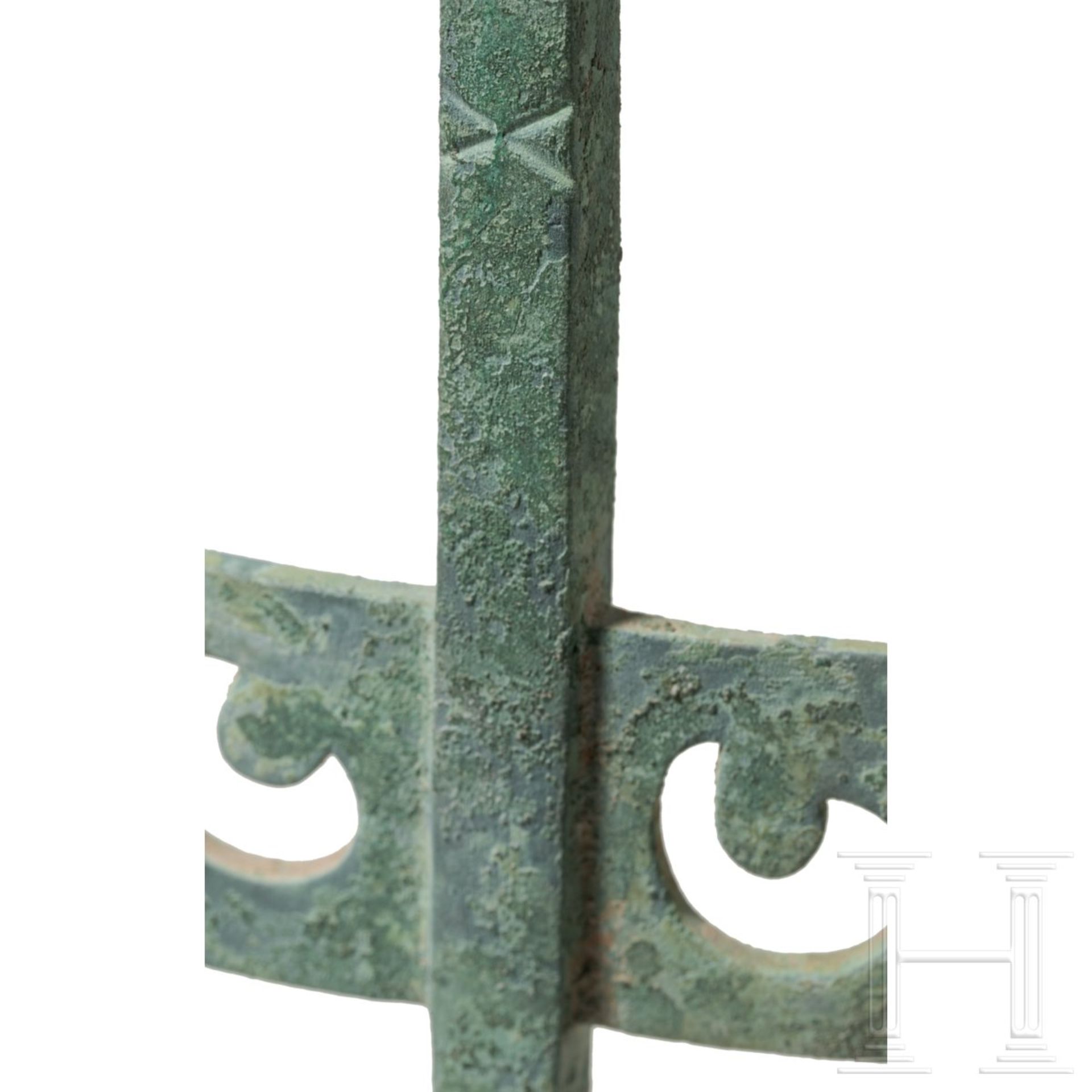 Exzellent erhaltener Rundhocker, Bronze, römisch, 1. Jhdt. - Image 8 of 10