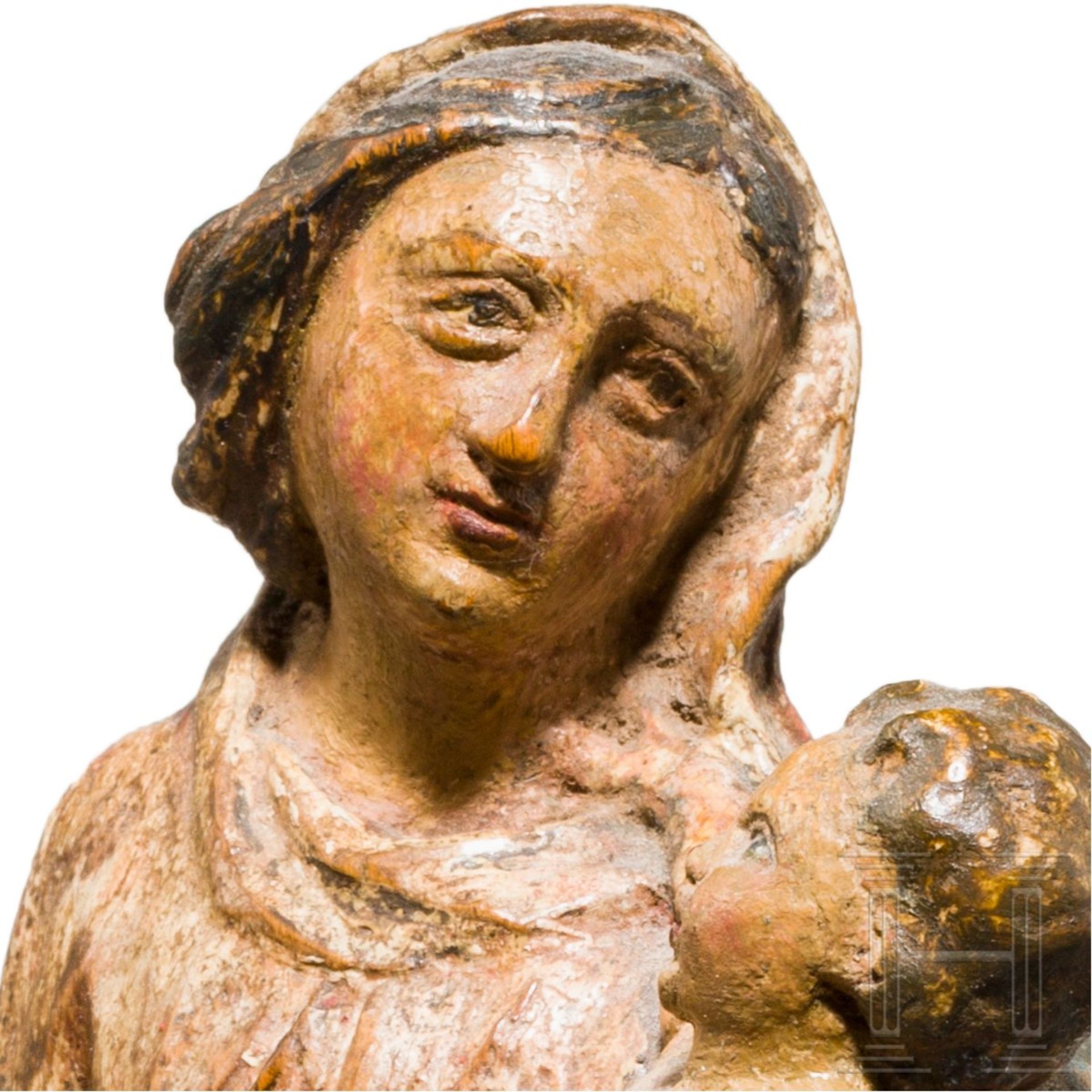 Madonnenfigur, süddeutsch, um 1700 - Image 5 of 5