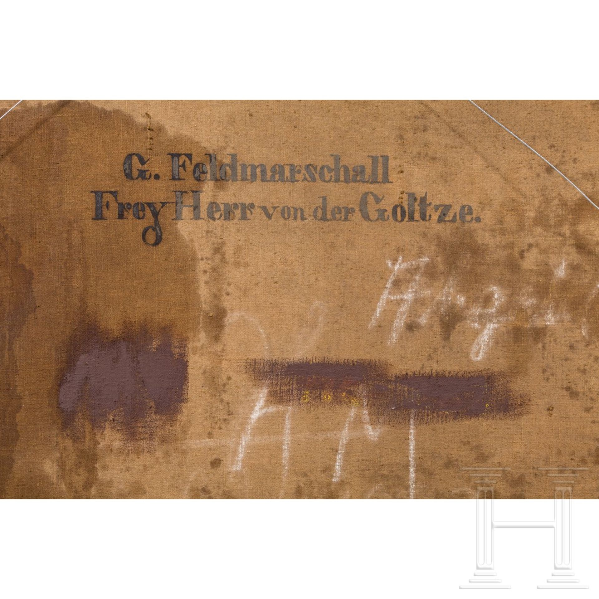 Portrait des Generalfeldmarschalls von der Goltz, frühes 18. Jhdt. - Image 6 of 7