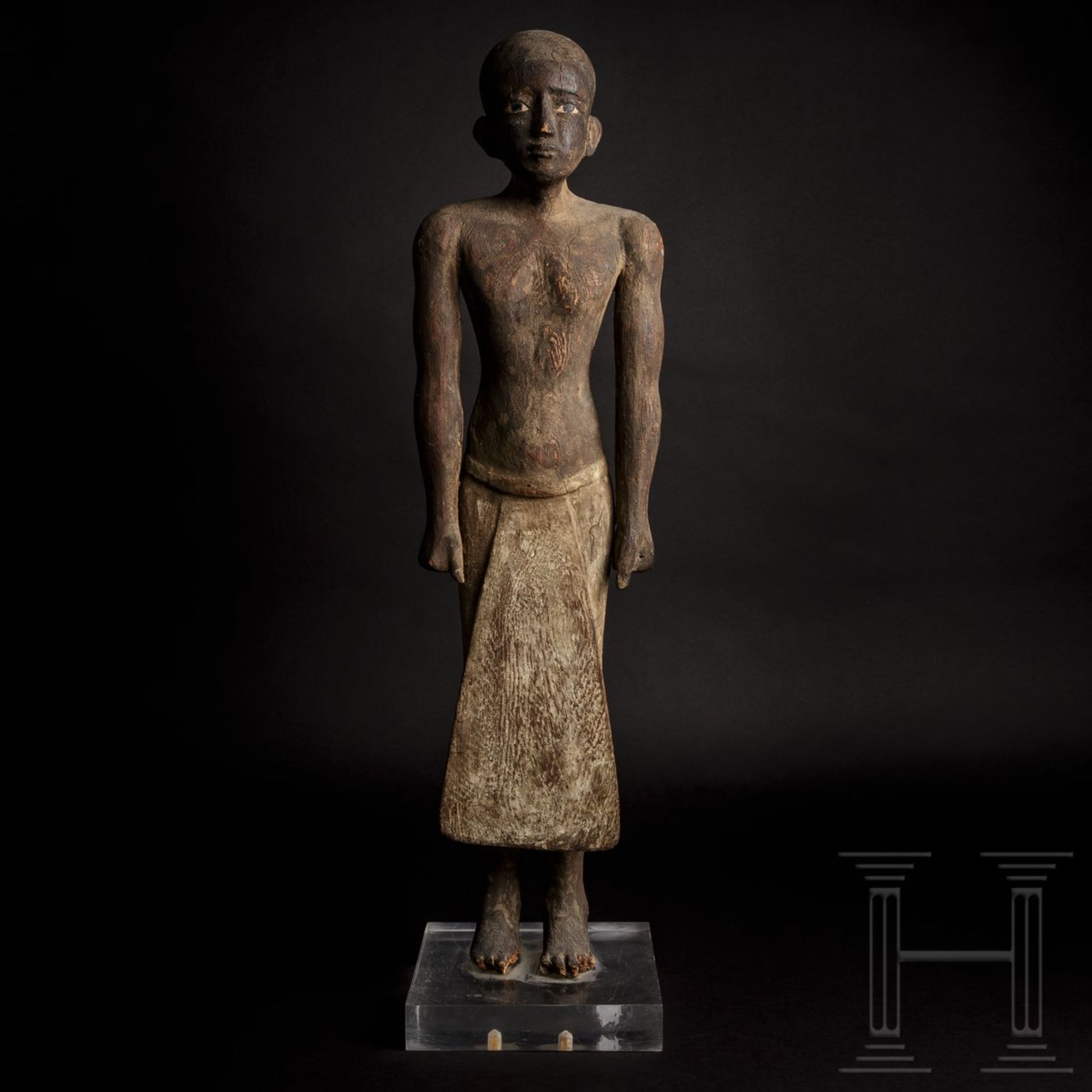 Meisterhafte Statuette eines Würdenträgers, Ägypten, 16. Jhdt. v. Chr.