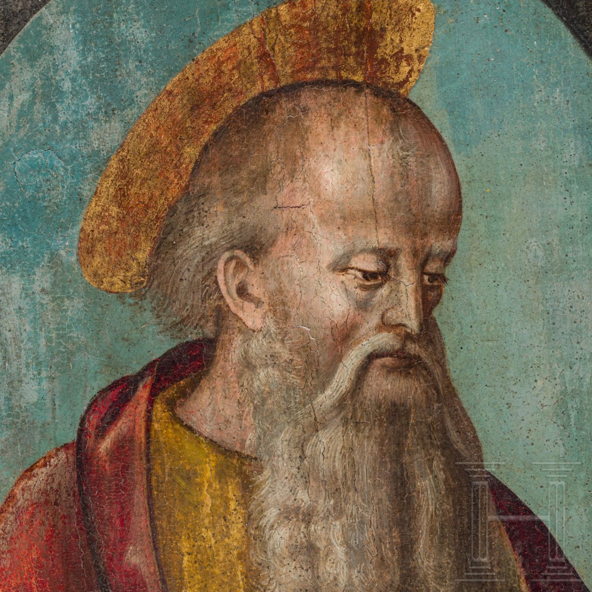 Hl. Anthonius von Padua, Italien, 1. Hälfte 15. Jhdt. - Image 4 of 5