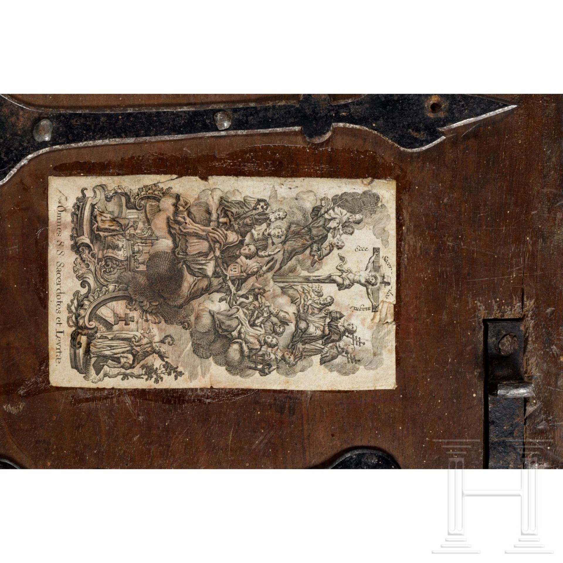 Barocke Kassette, deutsch, um 1700 - Bild 4 aus 7