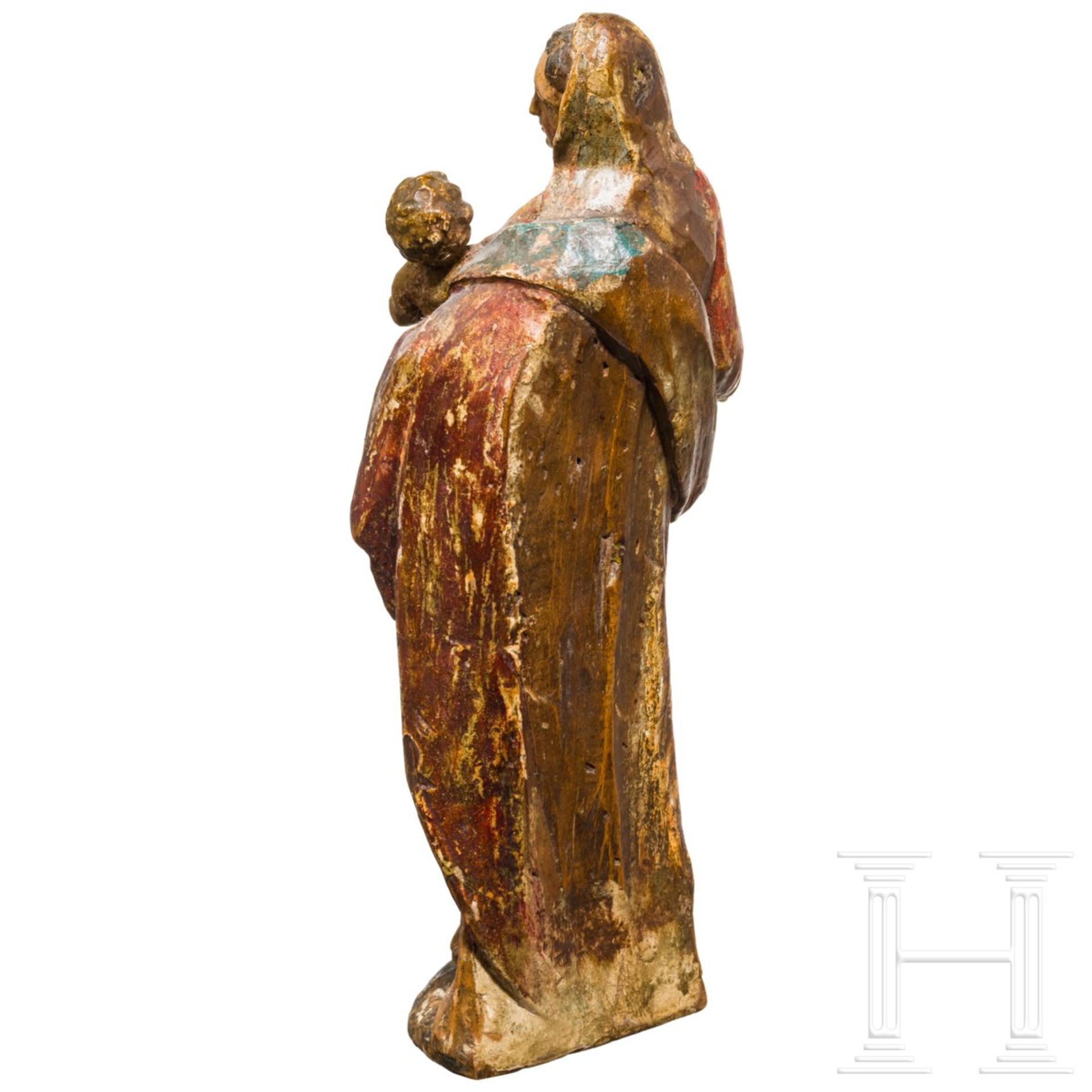 Madonnenfigur, süddeutsch, um 1700 - Image 4 of 5