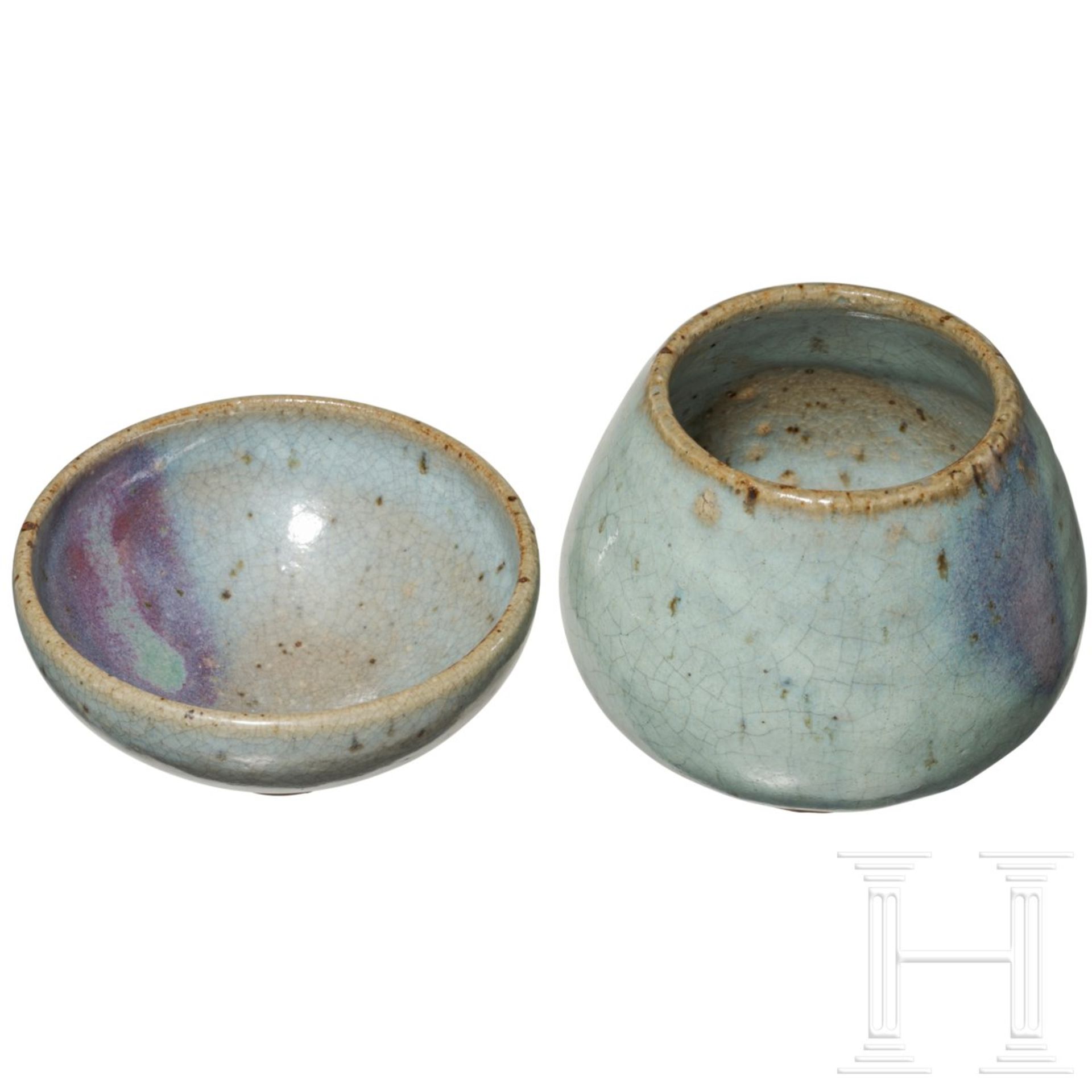 Teeschale und Vase, China, 12. - 13. Jhdt. - Bild 3 aus 5