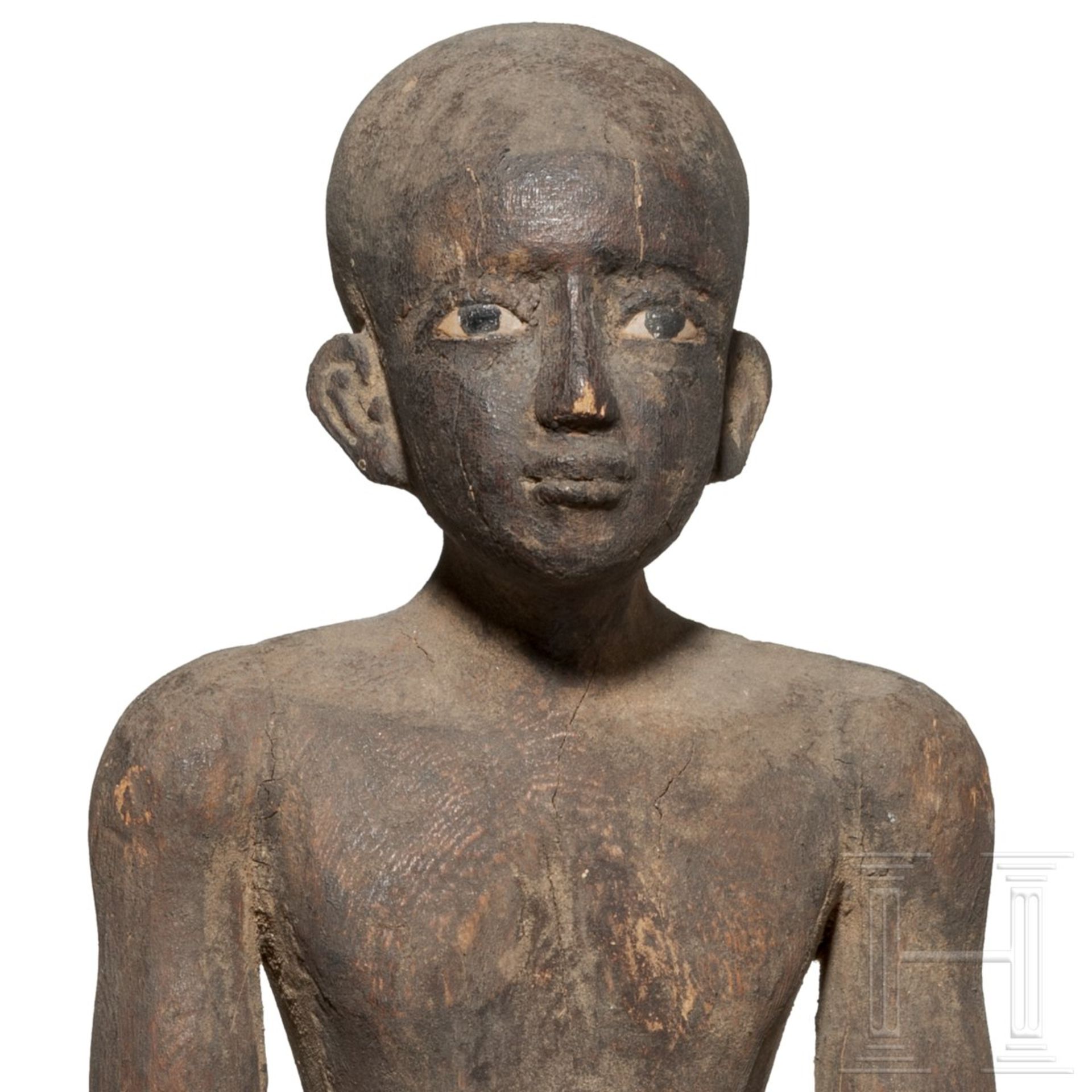 Meisterhafte Statuette eines Würdenträgers, Ägypten, 16. Jhdt. v. Chr. - Bild 8 aus 11