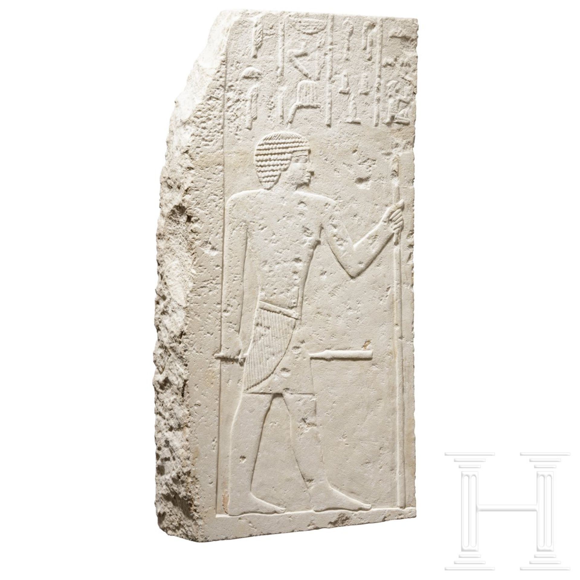 Eindrucksvolles Kalksteinrelief des Iti, Ägypten, Altes Reich, 5. - 6. Dynastie, 2498-2181 v. Chr. - Bild 3 aus 7