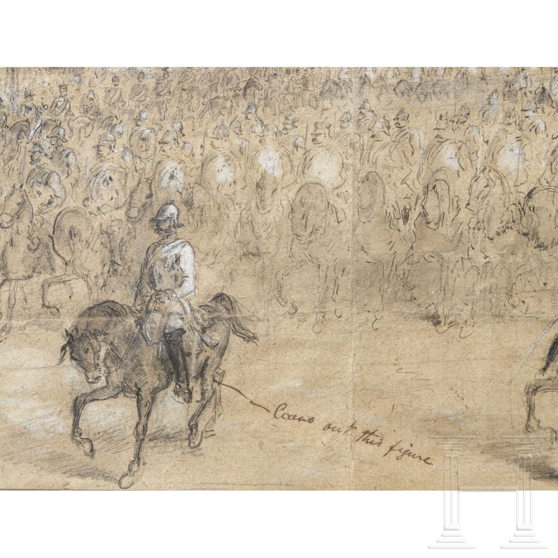 Robert Thomas Landells – "Siegesparade 1871 in Berlin Unter den Linden" - Bild 3 aus 3